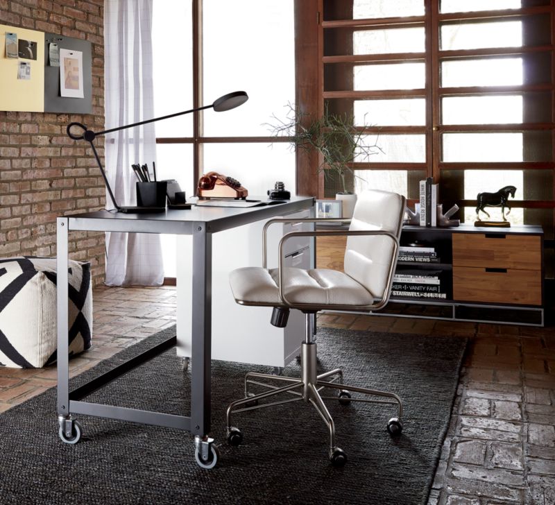 Cb2 go store cart desk