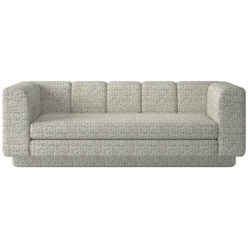 Yarrow 84" Sofa Stripe Black and White