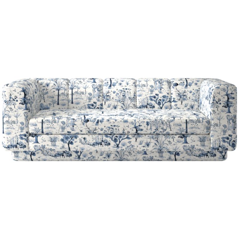 Yarrow 84" Sofa Stripe Black and White