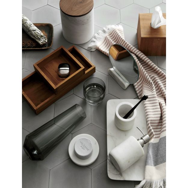 marble tank tray in bath accessories + Reviews CB2