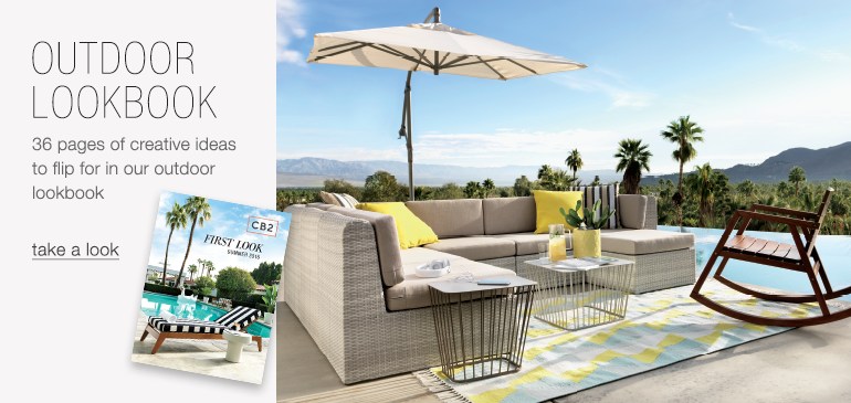 Modern Outdoor Furniture - Colorful Outdoor Tables and Chairs | CB2