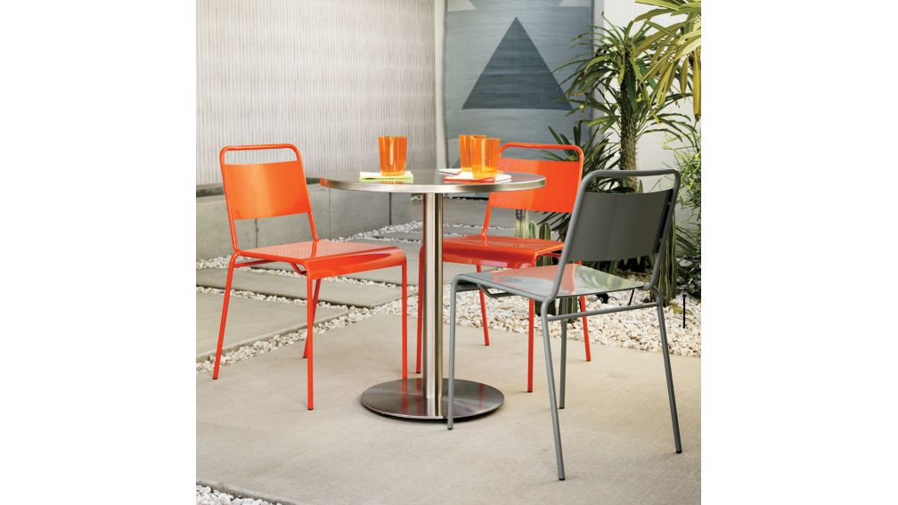 cb2 watermark bistro table