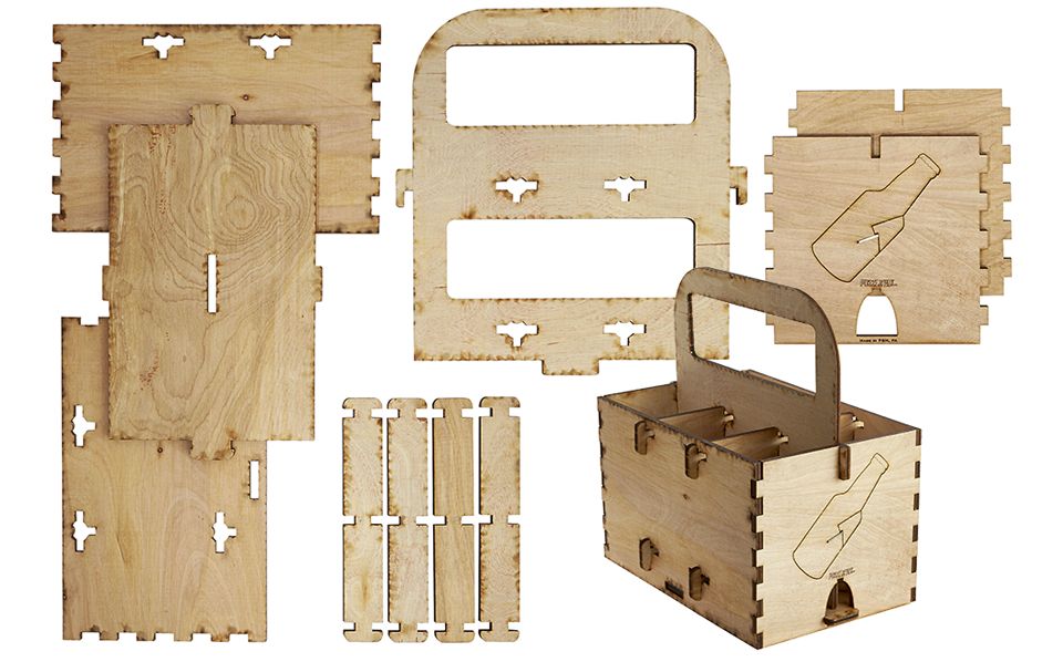 Wood Six Pack Holder Plans